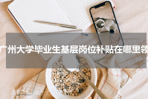 广州大学毕业生基层岗位补贴在哪里领
