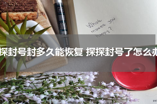 探探封号封多久能恢复 探探封号了怎么办