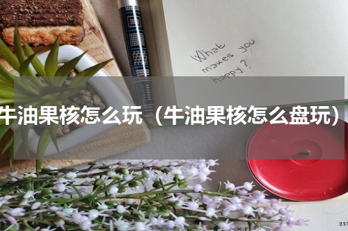 牛油果核怎么玩（牛油果核怎么盘玩）