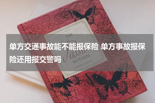 单方交通事故能不能报保险 单方事故报保险还用报交警吗