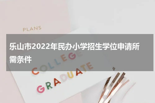 乐山市2022年民办小学招生学位申请所需条件