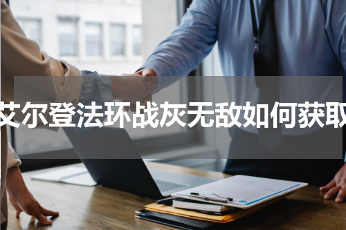 艾尔登法环战灰无敌如何获取