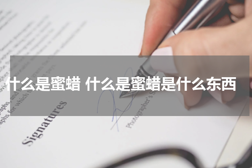 什么是蜜蜡 什么是蜜蜡是什么东西