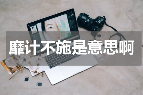 靡计不施是意思啊