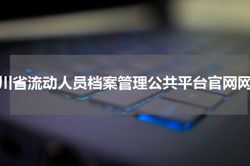 四川省流动人员档案管理公共平台官网网址