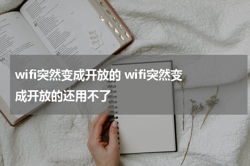 wifi突然变成开放的 wifi突然变成开放的还用不了