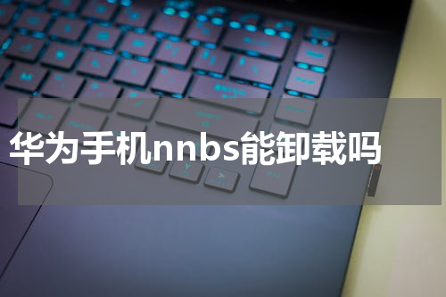 华为手机nnbs能卸载吗