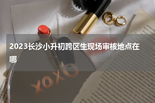 2023长沙小升初跨区生现场审核地点在哪