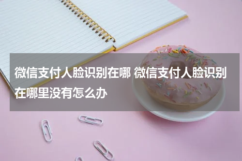 微信支付人脸识别在哪 微信支付人脸识别在哪里没有怎么办