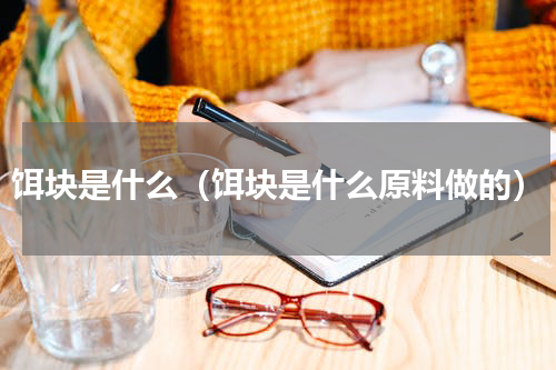 饵块是什么（饵块是什么原料做的）