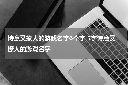 诗意又撩人的游戏名字6个字 5字诗意又撩人的游戏名字