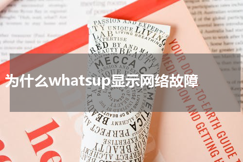 为什么whatsup显示网络故障