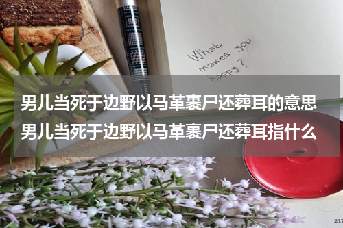 男儿当死于边野以马革裹尸还葬耳的意思 男儿当死于边野以马革裹尸还葬耳指什么