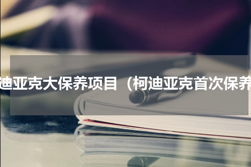 柯迪亚克大保养项目（柯迪亚克首次保养）