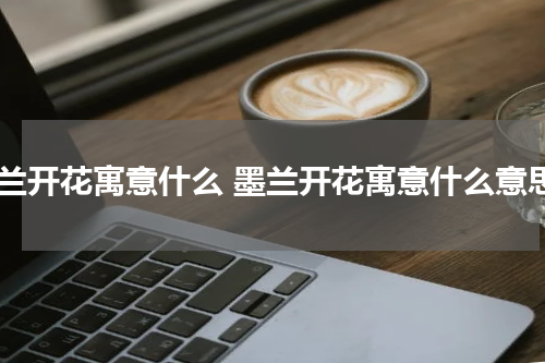 墨兰开花寓意什么 墨兰开花寓意什么意思