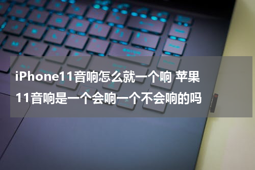 iPhone11音响怎么就一个响 苹果11音响是一个会响一个不会响的吗