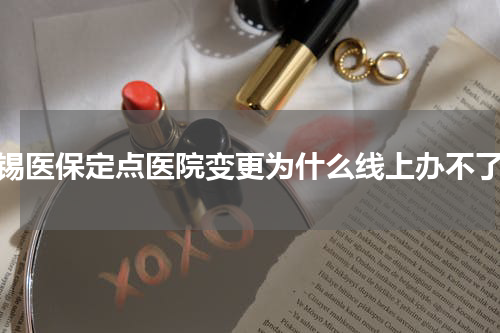 无锡医保定点医院变更为什么线上办不了？