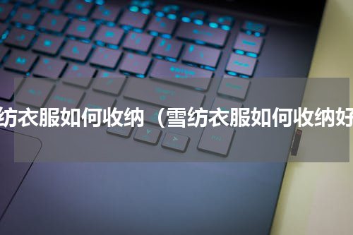 雪纺衣服如何收纳（雪纺衣服如何收纳好）