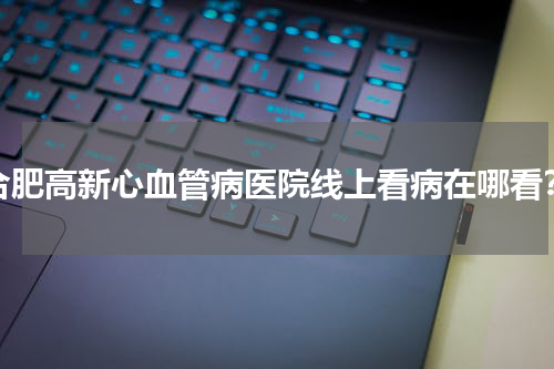 合肥高新心血管病医院线上看病在哪看？