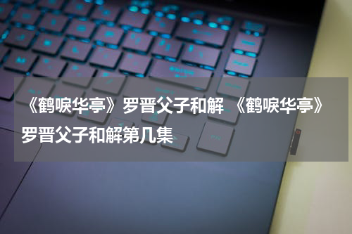 《鹤唳华亭》罗晋父子和解 《鹤唳华亭》罗晋父子和解第几集