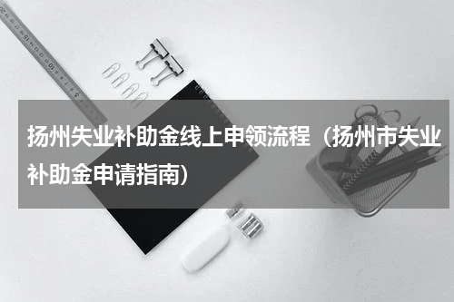 扬州失业补助金线上申领流程（扬州市失业补助金申请指南）