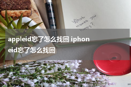 appleid忘了怎么找回 iphoneid忘了怎么找回